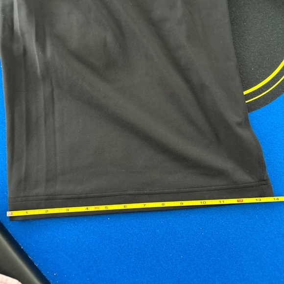 Lululemon Align Palazzo Pant Short Black Nulu High Rise Wide Leg Size 12 Yoga - Picture 14 of 16